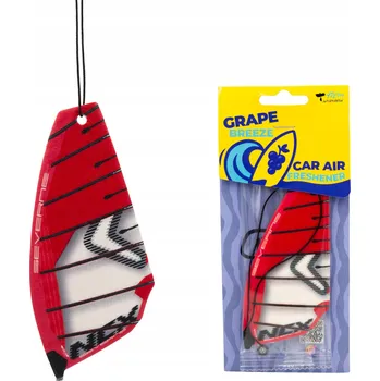 Vůně do auta Plachta Severne NCX 2025 + Osvěžovač Vzduchu do Auta Vůně Hroznů Fresh Windsufing