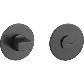 Dveřní kování SH - ROZETA - R 3SM rozety WC BS - Černá matná