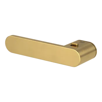 Dveřní kování GK - AVUS ONE S2L s uzamykáním bez spodní rozety, klika/klika s uzamykáním levá OLS - Mosaz broušená (21)