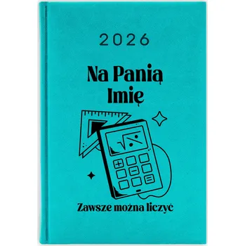 Kalendář Knižkový kalendář 2026 A5 FunnyCase modrý