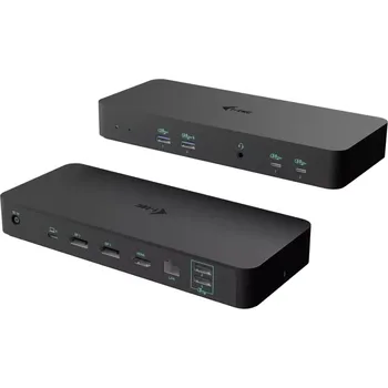 i-tec USB-C Intelligent Triple Display Docking Station, Power Delivery 100W