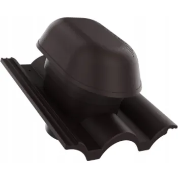 Vrták Ventilační komínek sanitární fi150 BRAAS Řecká tmavě hnědá