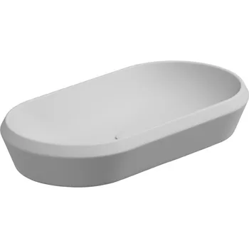 Umyvadlo Umyvadlo na desku Cruise, keramické, bílé matné, 80x42 cm, CRLAVOV80001