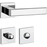 AT - SULLA - HR 7S rozety WC, klika/klika OC - Chrom lesklý