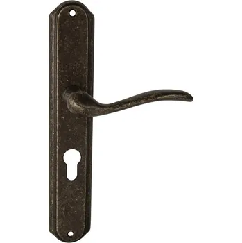 MPK - JULIA - SO PZ otvor pro vložku, klika/klika, 90 mm OBA - Antik bronz