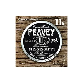 Strunný nástroj Peavey PHOSPHOR BRONZE-WOUND BALANCED 11S Sada strun pro akustickou kytaru