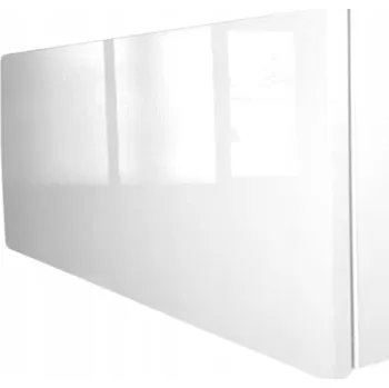 Šatní skříň Závěsná koupelnová skříňka Laura 120x23x30 cm bílá lesklá