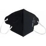 Respirátor FFP2 Premium NANO - česká výroba BreaSAFE černý, velikost L