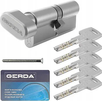 Vložka do dveří Cylindrická vložka do zámku Gerda 95 x 17 mm