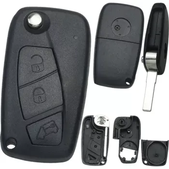 Autoklíč Vystřelovací klíč Fiat 3 tlačítka (Obal)