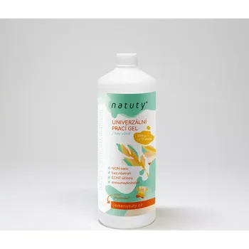 Prací gel Prací gel na bílé i barevné prádlo bez vůně 1l 33PD (Tekutý prací prostředek na světlé, bílé, barevné a černé prádlo z bavlny, lnu, konopí a směsných vláken od 30-90ºC.)