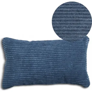 Polštář Polštář Ozdobný 50x30 do obývacího pokoje na terasu Křeslo Sztruks Granát