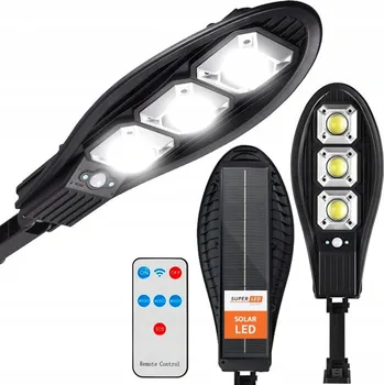 Venkovní osvětlení Pouliční lampa SuperLED 180 W 3000 lm solární napájení