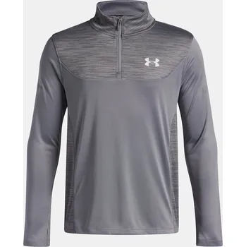 Chlapecké tričko Under Armour UA Tech Utility 1/4 Zi 6005141-035 Šedá YSM