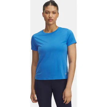 Dámské tričko Dámské tričko Under Armour UA Launch Shortsleeve-BLU 1382434-402 Modrá LG