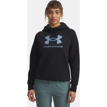 Dámská mikina Dámská mikina Under Armour UA Rival Flc Shimmer Hdy- 6003710-007 Černá SM