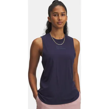 Dámské tílko Under Armour UA Varsity Tank-BLU 6005631-410 Modrá LG
