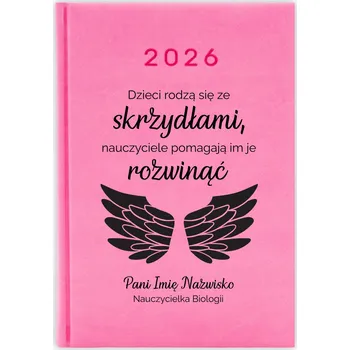 Kalendář Knižkový kalendář 2026 A5 FunnyCase modrý