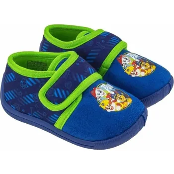 Dámské pantofle Papuče Papuče Domácí tenisky do školky na suchý zip Tlapková patrola Leomil vel. 24