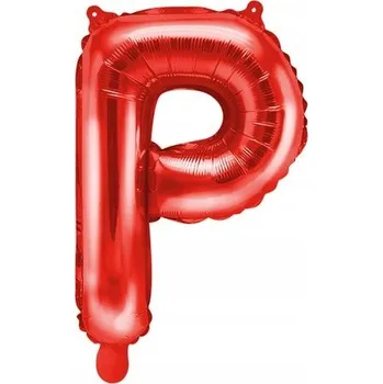 Balónek Fóliový balónek P, červený, 92 cm