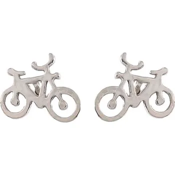 Náušnice Stříbrné náušnice kola