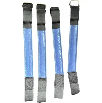 Světelná reflexní páska modrá 4 ks