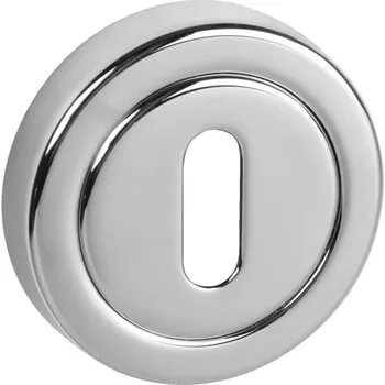 Dveřní kování TI - ROZETA - R dělená rozety BB OC - ​​Chrom lesklý (03)
