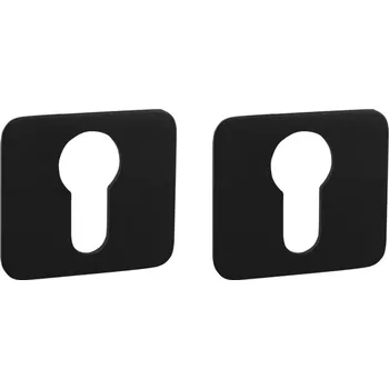 Dveřní kování GK - ROZETA ONE - HR rozety PZ Grafit černá (78)