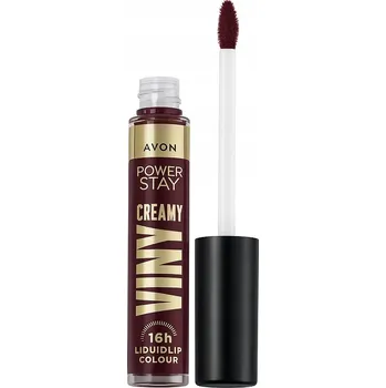 Přípravek na rty AVON Vinylová rtěnka v tekuté formě 16h dlouhotrvající rtěnka Stay Put Sangria