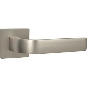 Dveřní kování MPK - CYNTHIA - HR SQ6 bez spodní rozety, klika/klika NP - Nikl perla