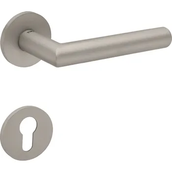 Dveřní kování TI - FAVORIT - R 4152 5S klika/klika, rozety PZ NP - Nikl perla (142)