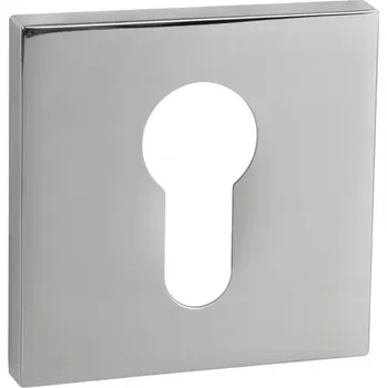 Dveřní kování MPK - ROZETA - HR SQ6 rozety PZ OC - Chrom lesklý