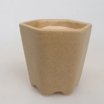 Květináč Mini bonsai miska 5 x 5 x 5 cm hnědá 1420-M25-5693