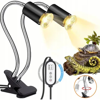 Osvětlení do terária VÝHŘEVNÁ LAMPA DO TERÁRIA E27 UVA UVB PRO ZVÍŘATA A AKVARIJNÍ ŽIVOČICHY