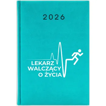 Kalendář Knižkový kalendář 2026 A5 FunnyCase modrý