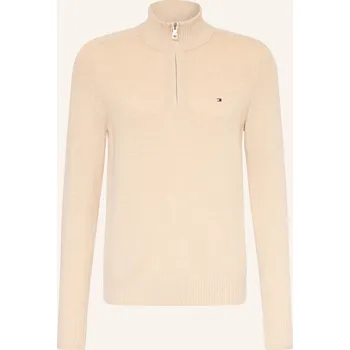 Pánský svetr Tommy Hilfiger Pánský Svetr Troyer, světle hnědá, L