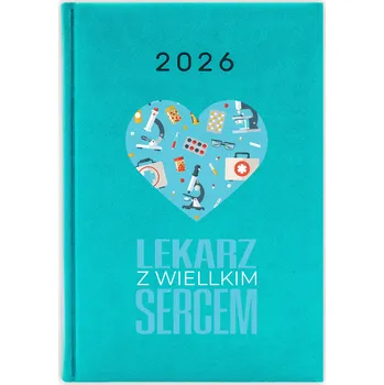 Kalendář Knižkový kalendář 2026 A5 FunnyCase modrý