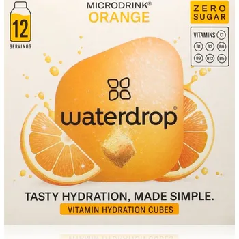 Instantní nápoj Waterdrop Microdrink nápoj s vitamíny příchuť Orange 12 ks