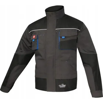 Pracovní obuv Šedá pracovní bunda CLASSIC MAXIMUS vel.