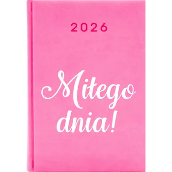 Kalendář Knižkový kalendář 2026 A5 Cute Cups růžový