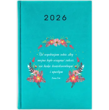 Kalendář Knižkový kalendář 2026 A5 FunnyCase modrý