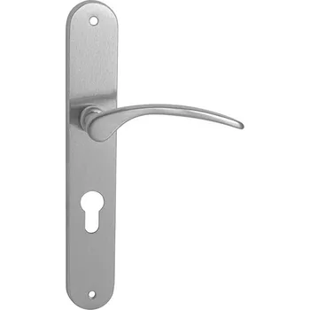 MPK - LAURA PZ otvor pro vložku, klika/klika, 90 mm OCS - Chrom broušený