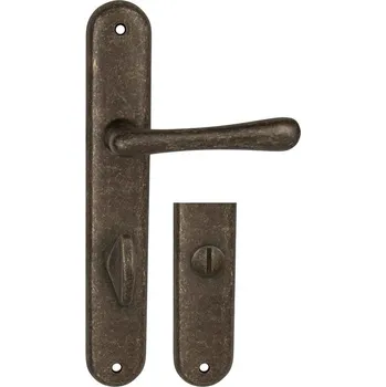 MPK - ELEGANT klika/klika, WC klíč, 90 mm OBA - Antik bronz