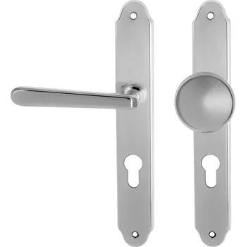 MPK - ALT WIEN PZ otvor pro vložku, 90 mm, koule/klika levá OC - Chrom lesklý