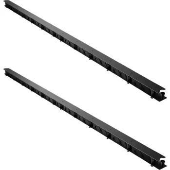 VENTIGRATE - ochranná větrací mřížka bez hřebene, černá