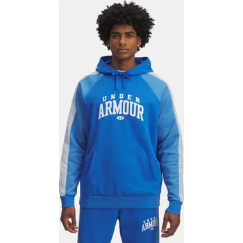 Pánská mikina Pánská mikina Under Armour UA Rival Flc CB Hood-BLU 6003958-402 Modrá XXL