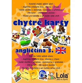 Anglický jazyk Chytré karty - Angličtina slovíčka 3