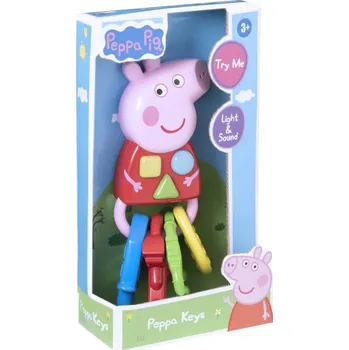 plyšák Klíče Prasátko Peppa