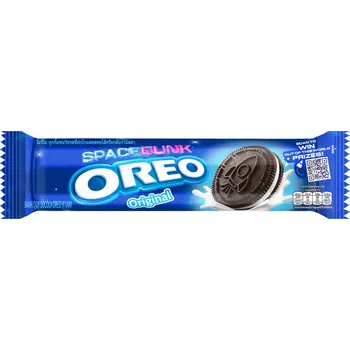Oreo Space Dunk kakaové sušenky s vanilkovou náplní 110,4 g
