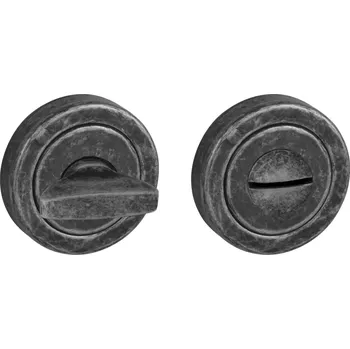 Dveřní kování TI - ROZETA - R dělená rozety WC OGA - Antik šedá (47)